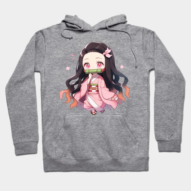 nezuko Hoodie by fancy ghost